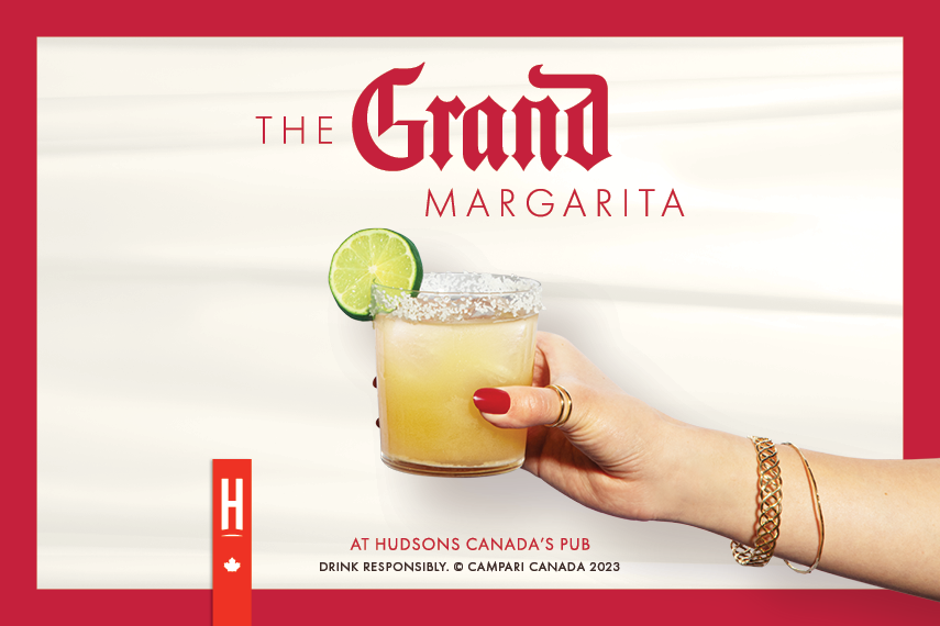 Now Featuring: The Grand Margarita (2 oz) featured image