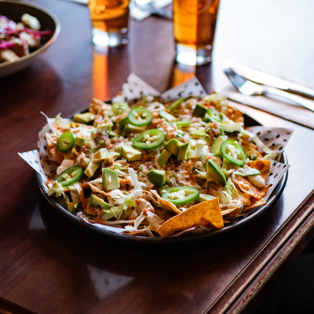 Street Style Nachos Hudsons Pub