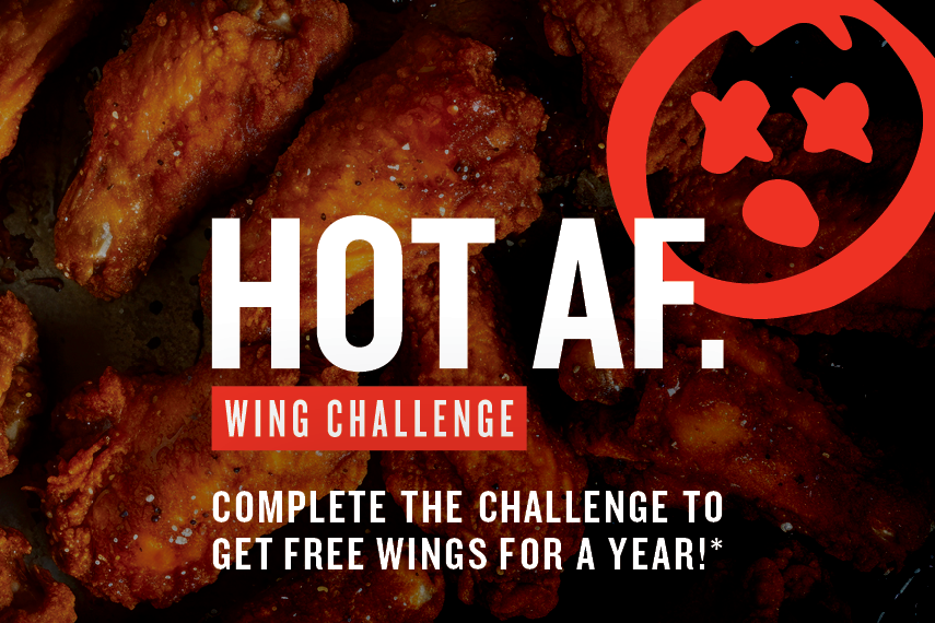 🔥 Hudsons Hot AF Wing Challenge is Back! 🔥  featured image