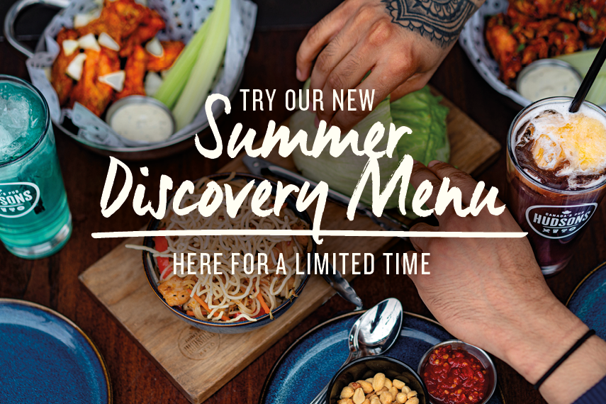 Hudsons' Summer Discovery Menu is Here! featured image