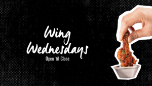 Wing Wednesday at Hudsons pub