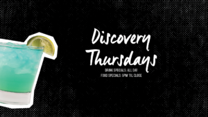 Discovery Thursdays at Hudsons Pub Lethbridge